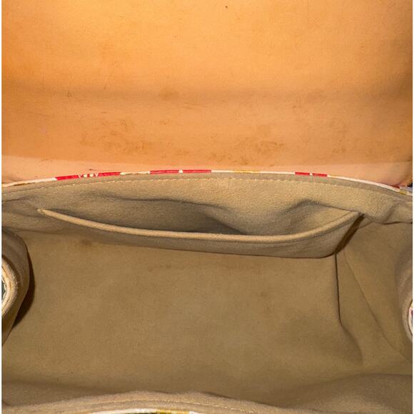 Louis Vuitton X Takashi Murakami Monogram Cherry Blossom Sac Retro Red - Picture 10 of 13